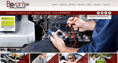 Desktop Screenshot of bovansautoservices.com