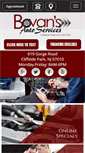 Mobile Screenshot of bovansautoservices.com